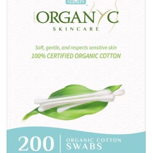 Bio vatové tyčinky Organyc 200ks