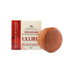 Čistící tuhá kostka na pleť s kyselinou salicylovou Uluru Mount Botanica 55g