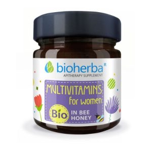 Včelí med – multivitamíny pro ženy Bioherba 280g