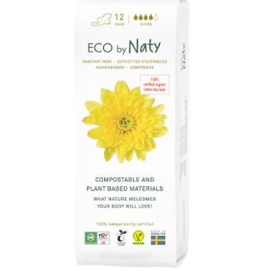 Dámské vložky ECO by Naty – super 12ks