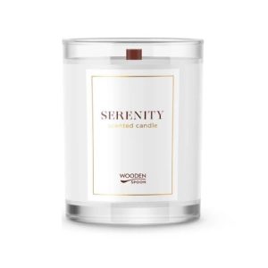 Sójová vonná svíčka Serenity Wooden Spoon 200g