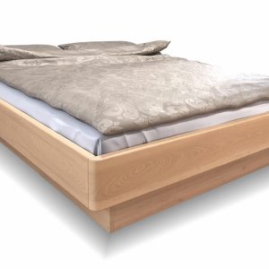 Moderní dřevěná buková válenda s úložným prostorem PEGAS 2 , rošty v ceně