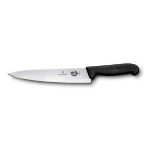 Kuchařský nůž VICTORINOX FIBROX 25 cm – HACCP barvy 5.2003.25 černá