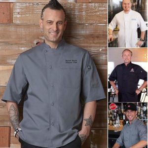 Kuchařský rondon Chef Works VSSS černý/bílý/šedý černá,L