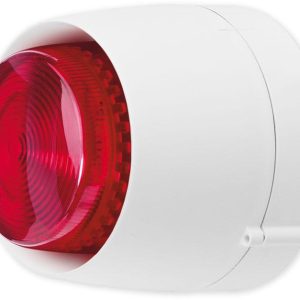 VTB 32 SB W bílá/červená – maják se sirénou