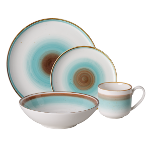 Porcelánový set 16 ks – Gaya RGB Rustico Lunasol