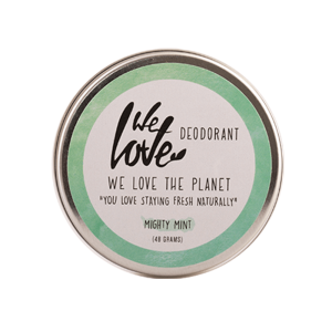 Přírodní krémový deodorant "Mighty Mint" We Love the Planet 48 g