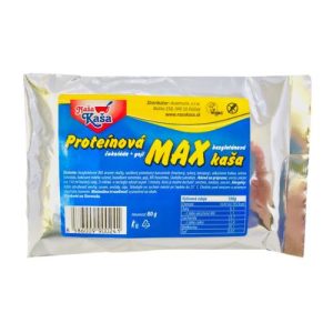 Proteinová kaše čokoládová veganská bez lepku s goji MAX Naša Kaša 80 g