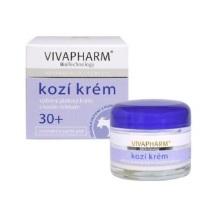 Kozí výživný pleťový krém Vivapharm 50ml