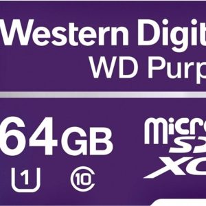WDD064G1P0A – paměťová karta MicroSDXC 64GB, WD Purple