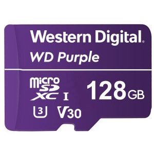 WDD128G1P0A – paměťová karta MicroSDXC 128GB, WD Purple