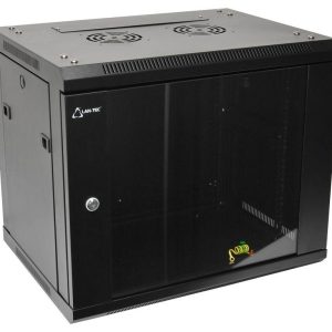 WM.6409.B – nástěnný, složený, 9U, 600 x 450, sklo