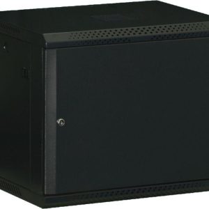 WP.6412.B – nástěnný, rozložený, 12U, 600 x 450, plech