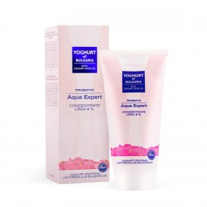 Koncentrát na tělo probiotický AQUA EXPERT s organickým růžovým olejem YOGHURT OF BULGARIA 150 ml