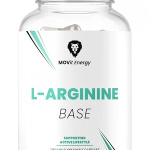 L-Arginin base MOVit Energy 90 kapslí