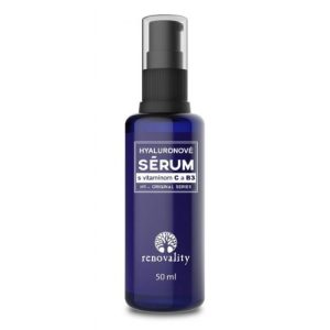 Hyaluronové sérum s vitamínem C a B3 RENOVALITY 50ml