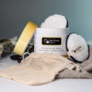 Znovupoužitelné odlíčovací tampony z mikrovlákna Feel Pearls 5ks