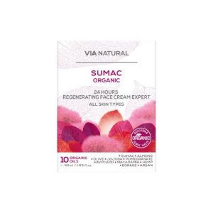 Regenerační pleťovový krém s bio sumachem Via natural 50ml