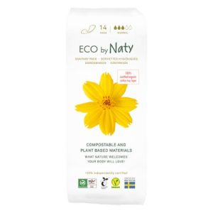 Dámské vložky ECO by Naty – normální 14ks