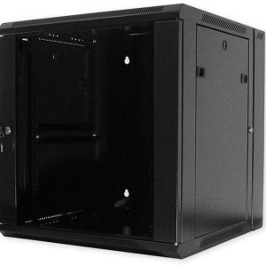 ZH.6609.B – nástěnný, výklopný, 9U, 600 x 600, sklo