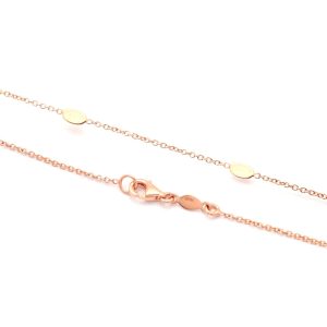 Zlatý řetízek Riona pink