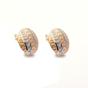 Zlaté dámské náušnice NAPPI