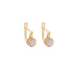 Zlaté dámské náušnice Rhetta yellow