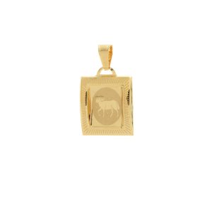 Přívěsek znamení beran ze žlutého zlata