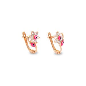 Zlaté dětské náušnice ZIEDS