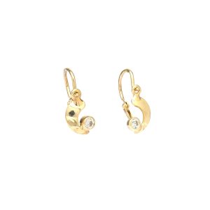 Zlaté náušnice otazníky