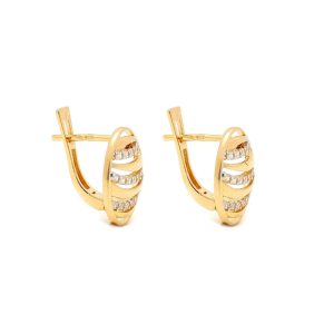 Zlaté náušnice URDINA