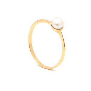 Zlatý dámský prsten AGDA