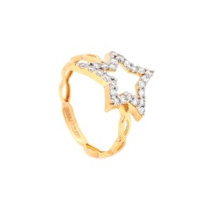 Zlatý dámský prsten MINDY