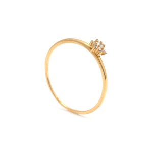Zlatý dámský prsten SANTUZZA
