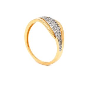 Zlatý dámský prsten THERESE