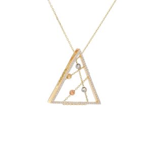 Zlatý náhrdelník ADONE