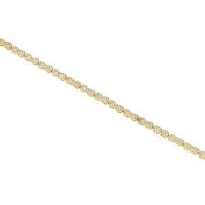 Zlatý náramek DARYA