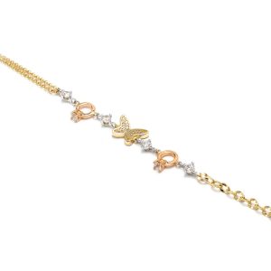 Zlatý náramek LEILA