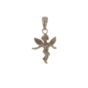 Zlatý přívěsek ANDÍLEK white