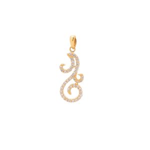 Zlatý přívěsek ELICA