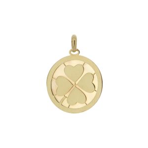 Zlatý přívěsek FOUR HEARTS