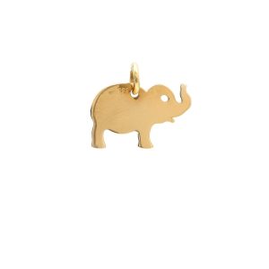 Zlatý přívěsek LESKLÝ SLON
