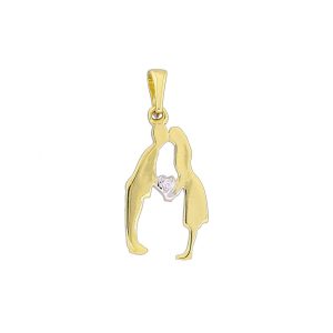 Zlatý přívěsek ZAMILOVANÝ PÁR