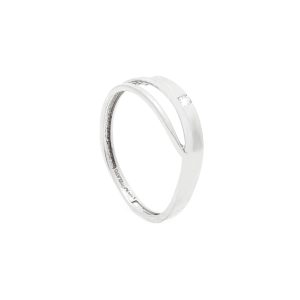 Zlatý prsten SAULE white