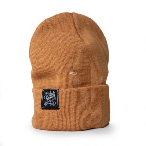 Zimní čepka Auto Finesse The Essential Logo Beanie Mustard