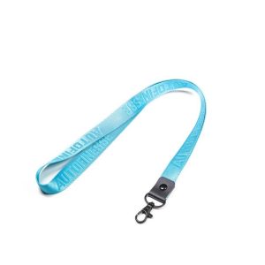 Dlouhá klíčenka Auto Finesse Luxury Embossed Lanyard Long Teal