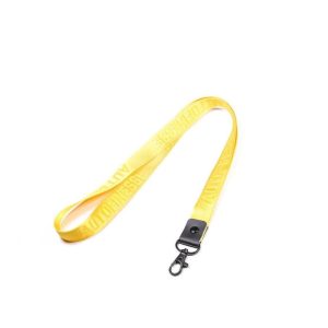 Dlouhá klíčenka Auto Finesse Luxury Embossed Lanyard Long Yellow