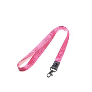 Dlouhá klíčenka Auto Finesse Luxury Embossed Lanyard Long Pink