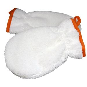 Mikrovláknová rukavice na hloubkové čištění plastů a kůže CARPRO InnerScrub