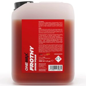 pH neutrální aktivní pěna ONEWAX. Frothy (5000 ml)